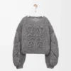 Anagram sweater in mohair Grey Melange