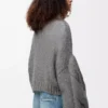 Anagram sweater in mohair Grey Melange