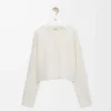 Anagram sweater in wool blend White