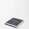 Anagram towel in cotton Navy Blue