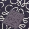 Anagram towel in cotton Navy Blue