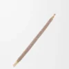 Arrow short strap in classic calfskin Sand