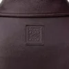 Aviator jacket in deerskin Oxblood
