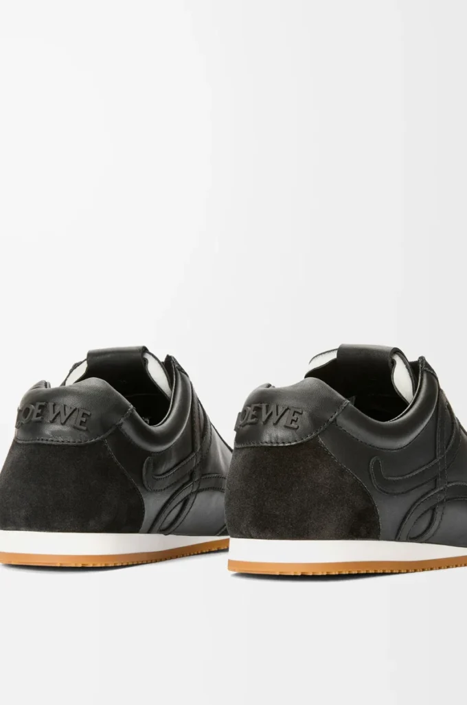 Ballet Runner 2.0 in soft calfskin Black