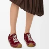 Ballet Runner 2.0 unlined in deerskin and vegetable-tanned calfskin Burgundy Ballet Runner 2.0 unlined in deerskin and vegetable-tanned calfskin Burgundy