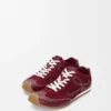 Ballet Runner 2.0 unlined in deerskin and vegetable-tanned calfskin Burgundy Ballet Runner 2.0 unlined in deerskin and vegetable-tanned calfskin Burgundy