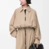 Balloon jacket in cotton Beige