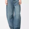 Barrel jeans in denim Washed Denim Barrel jeans in denim Washed Denim