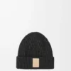 Beanie in cashmere Black
