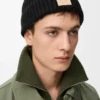 Beanie in cashmere Black