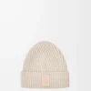 Beanie in cashmere Light Beige