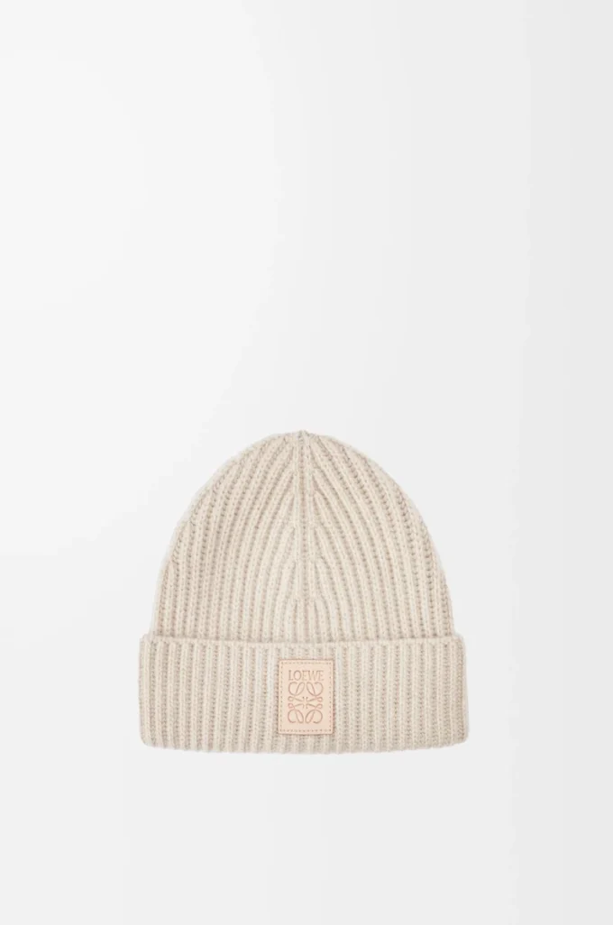 Beanie in cashmere Light Beige
