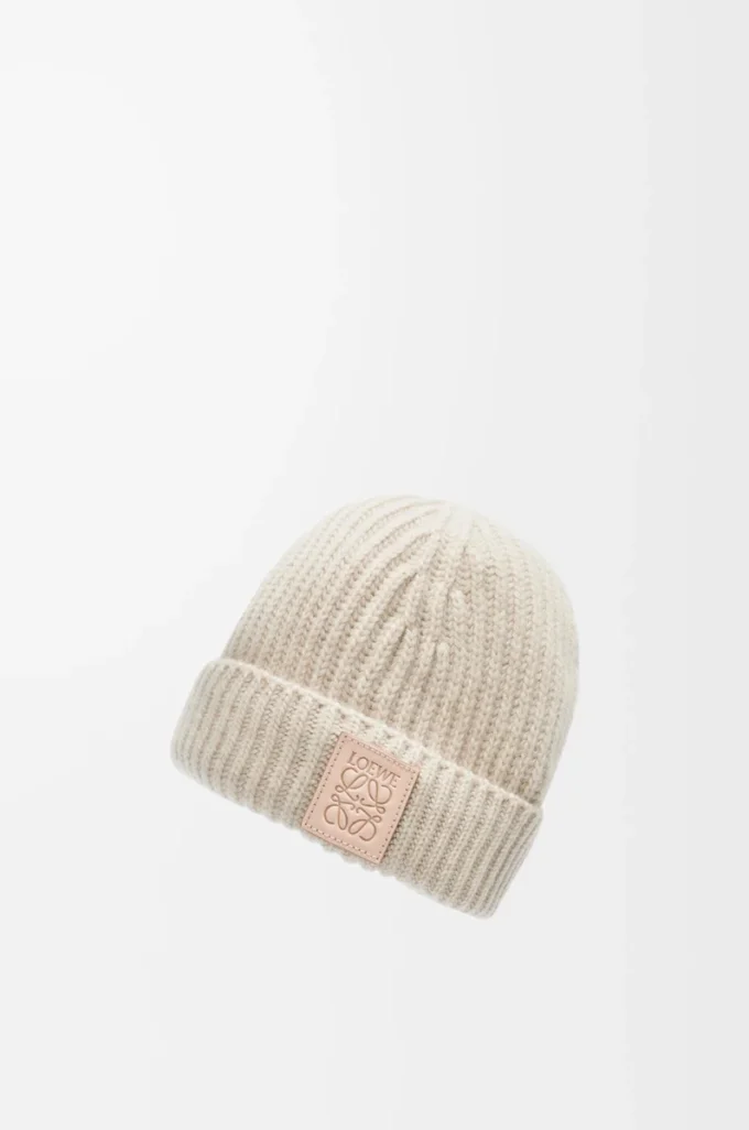 Beanie in cashmere Light Beige