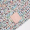 Beanie in wool and cashmere blend Multicolor
