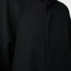 Belted coat in wool and cashmere Black