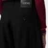 Belted trousers in wool Black Belted trousers in wool Black