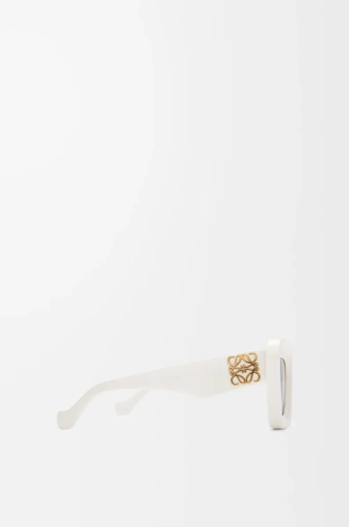 Beveled Cateye sunglasses White/Ivory Beveled Cateye sunglasses White/Ivory