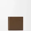Bifold coin wallet in deerskin Tundra