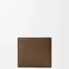 Bifold coin wallet in deerskin Tundra