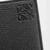 Bifold coin wallet in soft grained calfskin Black