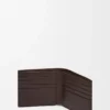 Bifold wallet in satin calfskin Dark Brown