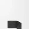 Bifold wallet in soft grained calfskin Anthracite Bifold wallet in soft grained calfskin Anthracite