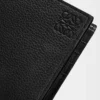 Bifold wallet in soft grained calfskin Black Bifold wallet in soft grained calfskin Black