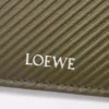 Bifold wallet in textured classic calfskin Dark Khaki Bifold wallet in textured classic calfskin Dark Khaki