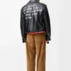 Biker jacket in nappa lambskin Black