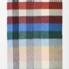 Blanket in alpaca and wool blend Multicolor