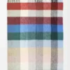 Blanket in alpaca and wool blend Multicolor