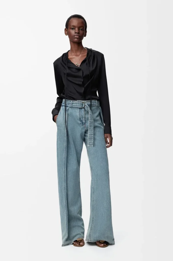 Blouse in silk Black Blouse in silk Black