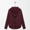 Blouse in silk Burgundy Blouse in silk Burgundy