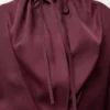 Blouse in silk Burgundy Blouse in silk Burgundy