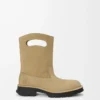 Bobby boot in waxed split calfskin Sahara Bobby boot in waxed split calfskin Sahara