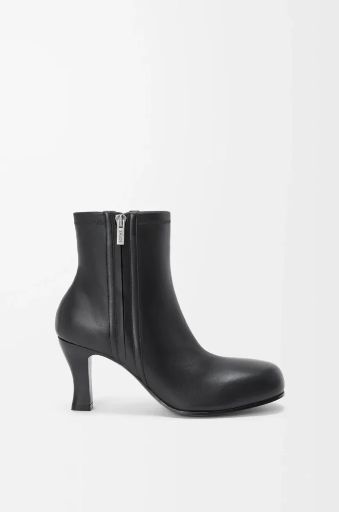 Bobine ankle boot in nappa lambskin Black