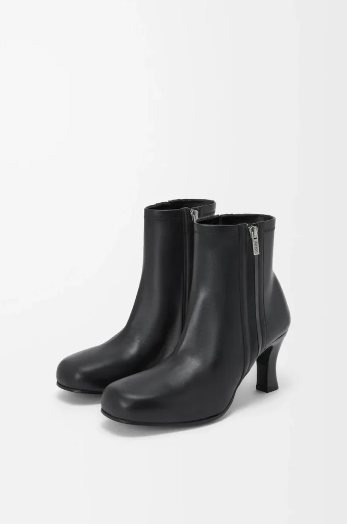 Bobine ankle boot in nappa lambskin Black