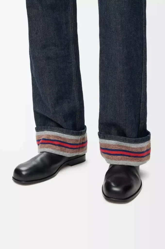 Bobine ankle boot in smooth calfskin Black