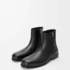 Bobine ankle boot in smooth calfskin Black