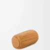 Bracelet Pouch in pleated nappa lambskin Warm Desert