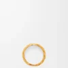 Braided ring in sterling silver Gold Braided ring in sterling silver Gold