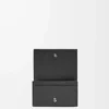 Business cardholder in soft grained calfskin Black