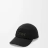 Camp cap in cotton Black