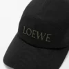 Camp cap in cotton Black
