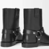 Campo Biker boot in calfskin Black