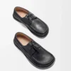Campo boat shoe in soft calfskin Black