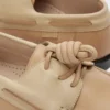 Campo boat shoe in soft calfskin Sand/Cinnamon