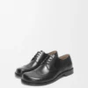 Campo brogue derby in brushed calfskin Black