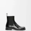 Campo chelsea boot in brushed calfskin Black