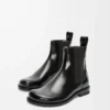 Campo chelsea boot in brushed calfskin Black